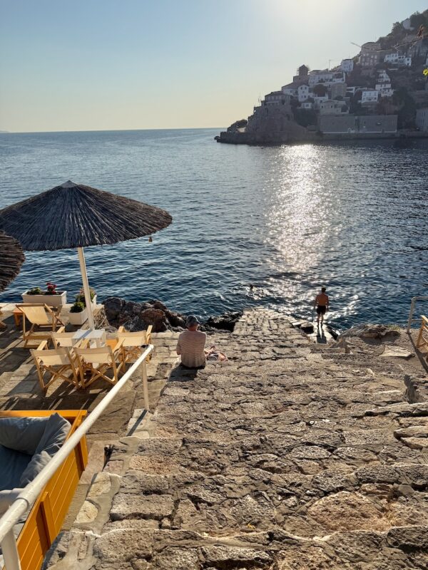 PlanetSKI in the summer, Hydra in Greece. Image © PlanetSKI